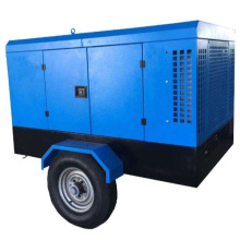 58KW 80HP 7m3/min 7bar Screw Compressor portable Diesel Engine Compressor